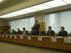 初代会会長開会挨拶